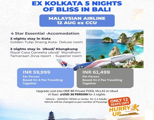 EX+KOLKATA+5+NIGHTS+OF+BLISS+IN+BALI