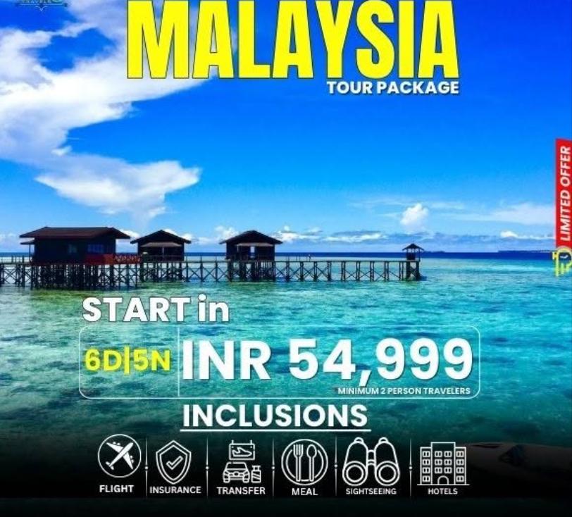 MALAYSIA TOUR PACKAGE  5N6D
