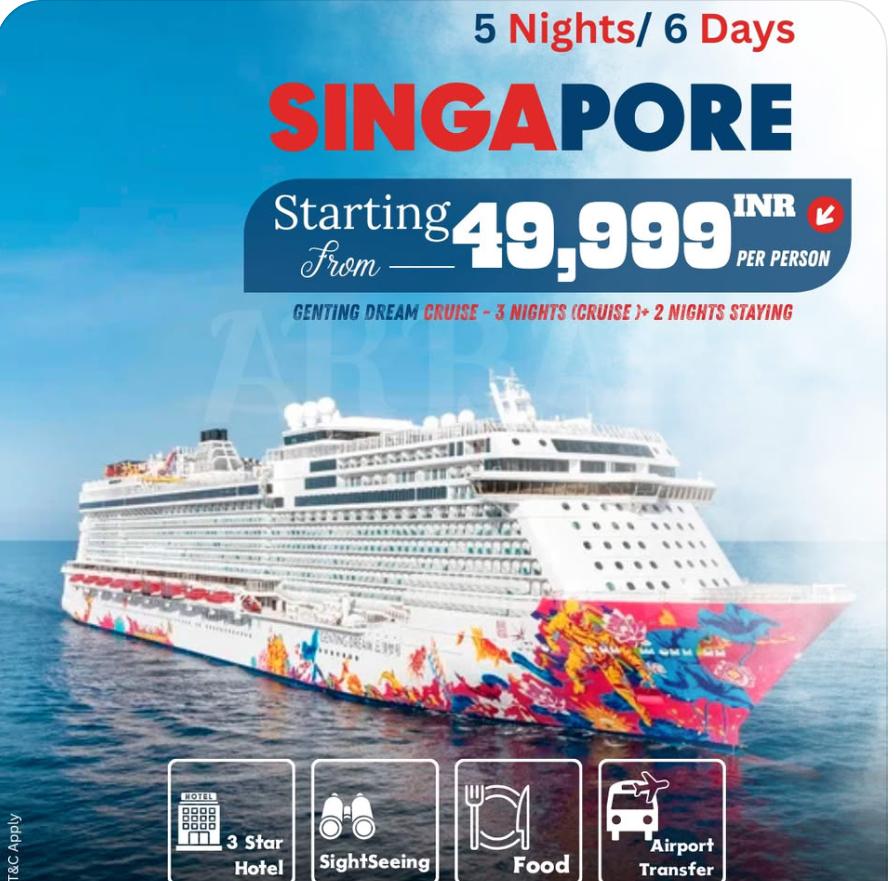 SINGAPORE TOUR 5N/6D