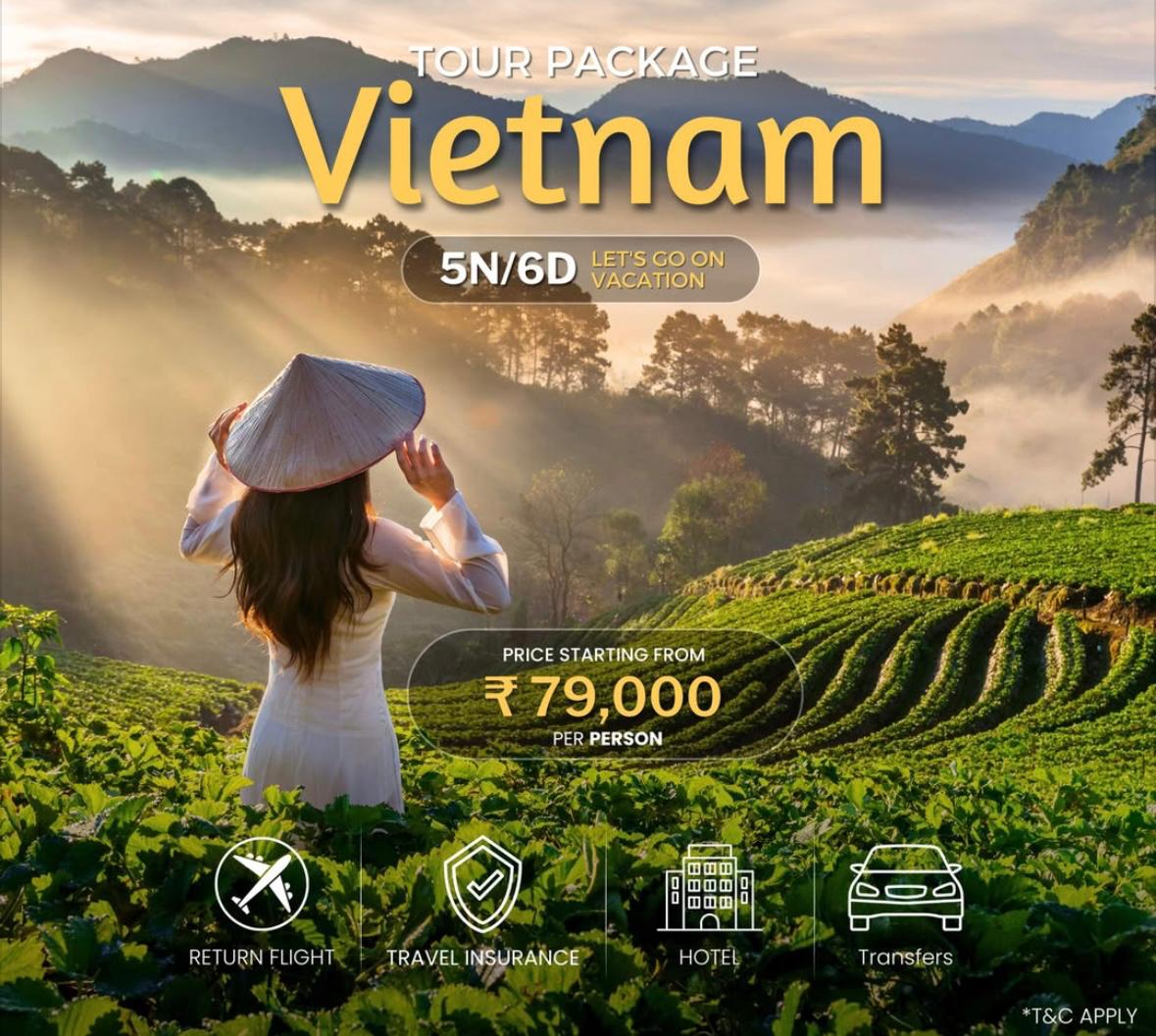 VIETNAM 5N/6D TOUR PACKAGE