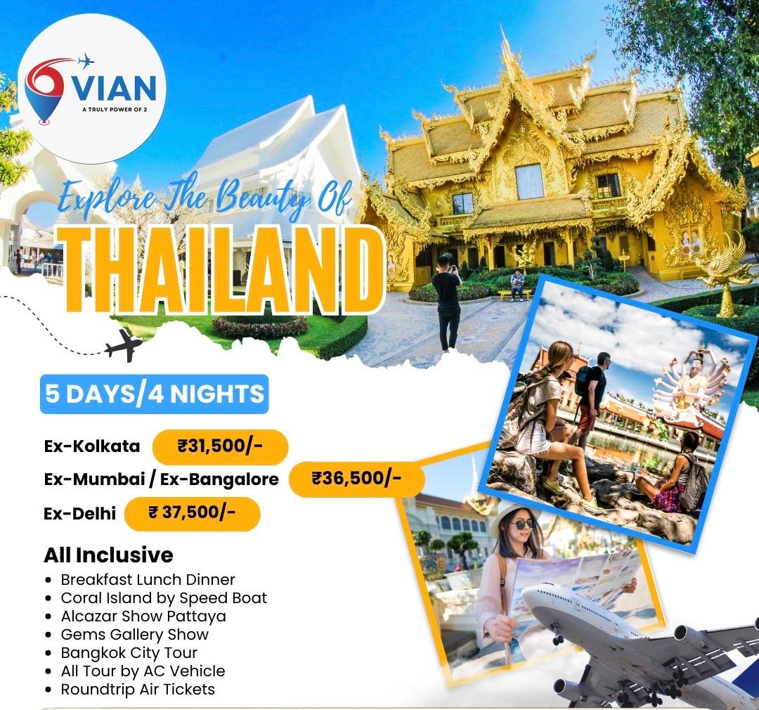EXPLORE THE BEAUTY OF THAILAND 5D/4N