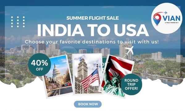 SUMMER FLIGHT SALE  INDIA TO USA
