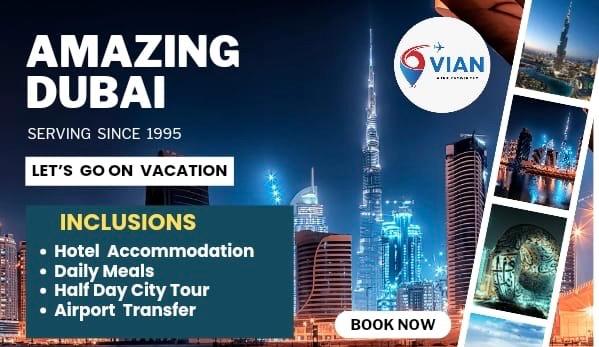 AMAZING DUBAI SERVING SINCE  1995 LET'S GO ON VACATION