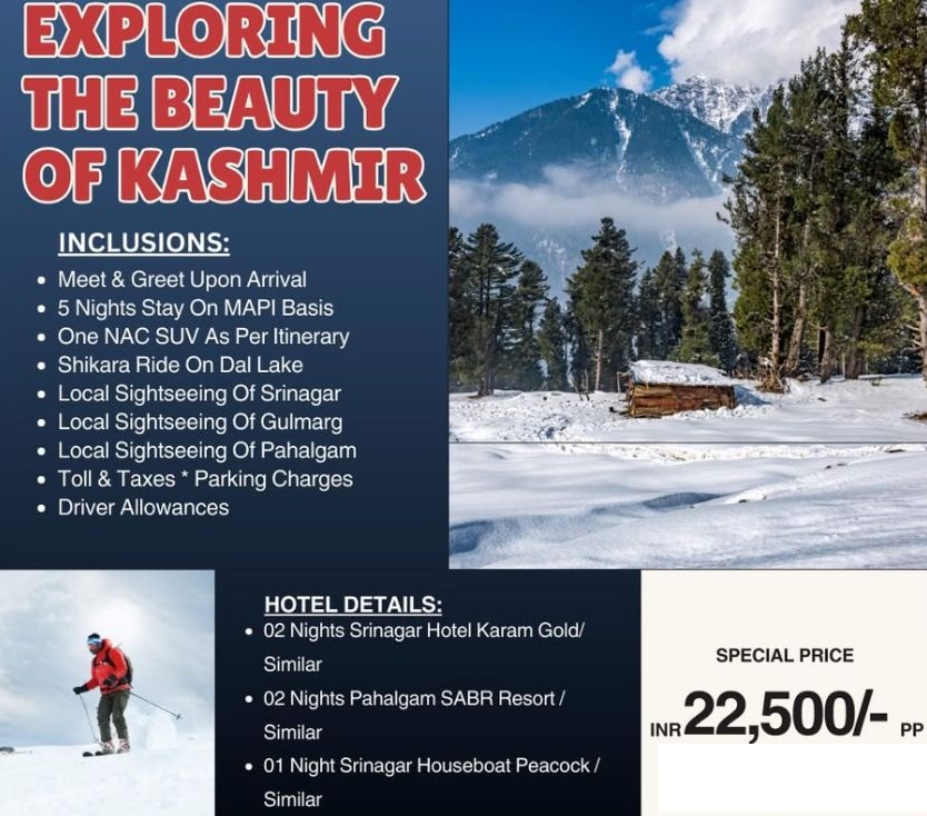 EXPLORING THE BEAUTY OF KASHMIR